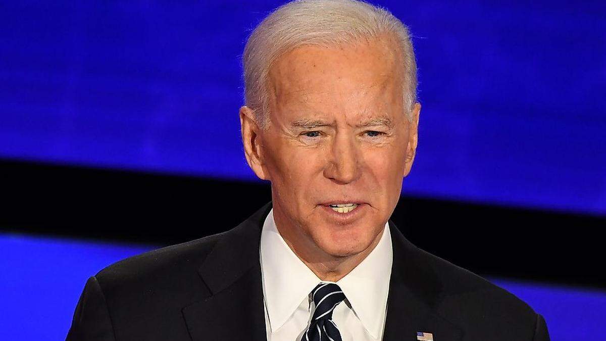 Joe Biden, Ex-Vizepräsident, nunmehr demokratischer Präsidentschaftskandidat: &quot;Trump hat gelogen.&quot;