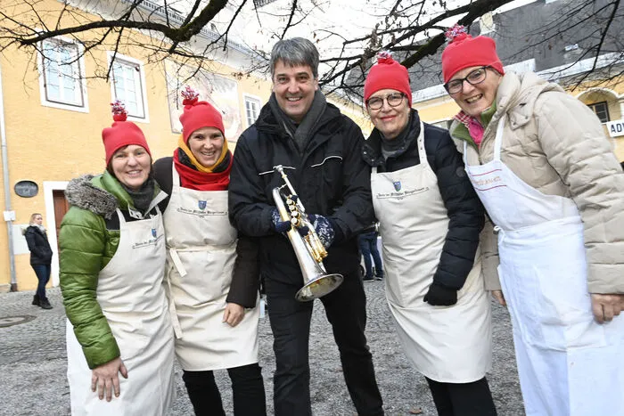 Starkes Team: Katharina Ortner, Birgit Obweger, Stefan Hofer, Bürgerfrauenobfrau Christa Aniwanter und Eva Sichrovsky.