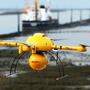Medikamente werden mit einer Drohne auf die Insel Juist geliefert