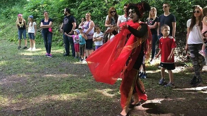 Kleine und große Besucher kamen in den Zauberwald nach Wolfsberg