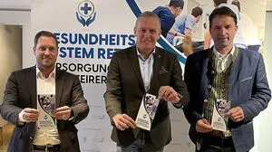 Marco Triller, Mario Kunasek und Albert Royer