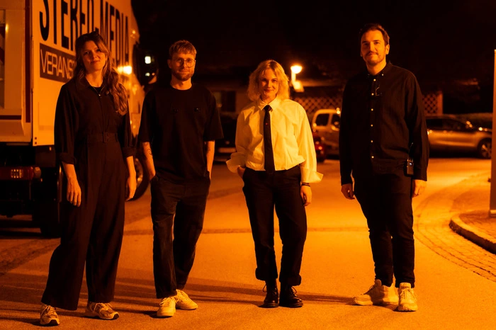 Die vierköpfige Band