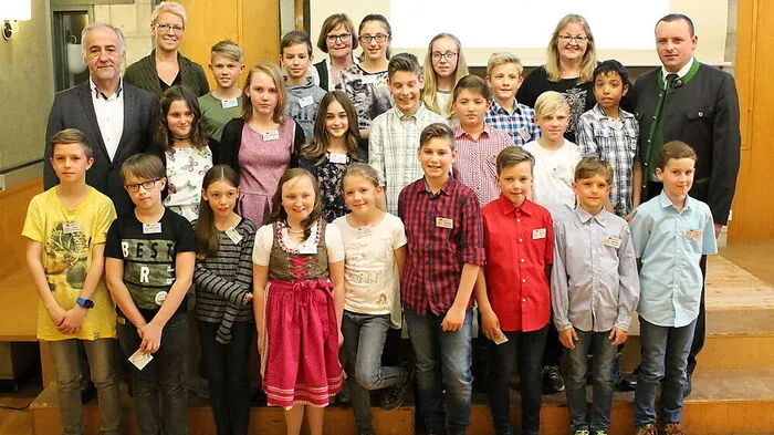 In Lobmingtal wurde am 18. April der Kindergemeinderat angelobt