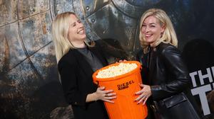 Am Mittwoch wurde Premiere gefeiert - mit reichlich Popcorn