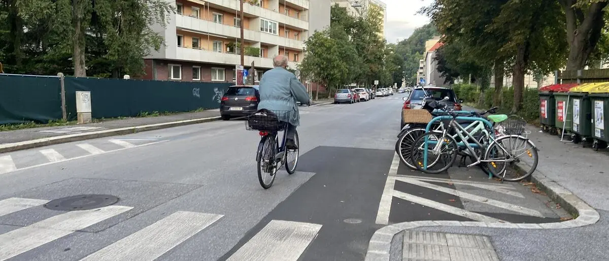 Die Stadt Graz will die Laimburggasse in eine Fahrradstraße verwandeln