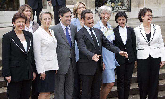 Lagarde als Mitglied der Regierung Macron (Mai 2007)