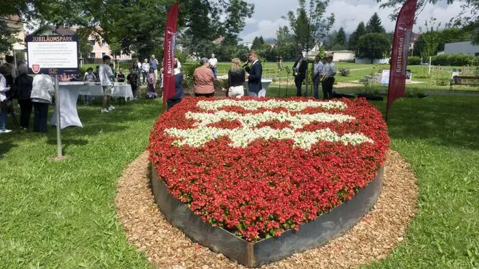 Am 27. Juni wurde in Knittelfeld der Jubiläumspark feierlich eröffnet. 
