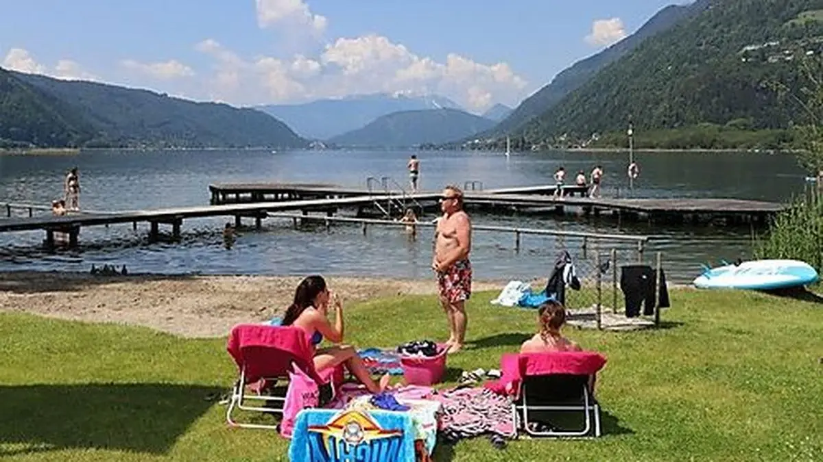 Im Juli gab es eine leichte Besuchersteigerung im Gemeindebad Ossiach 