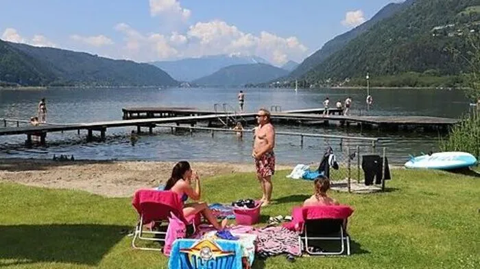 Im Juli gab es eine leichte Besuchersteigerung im Gemeindebad Ossiach