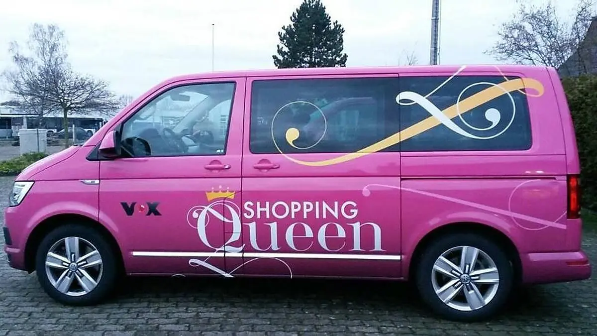 Der berühmte Bus von Shopping Queen