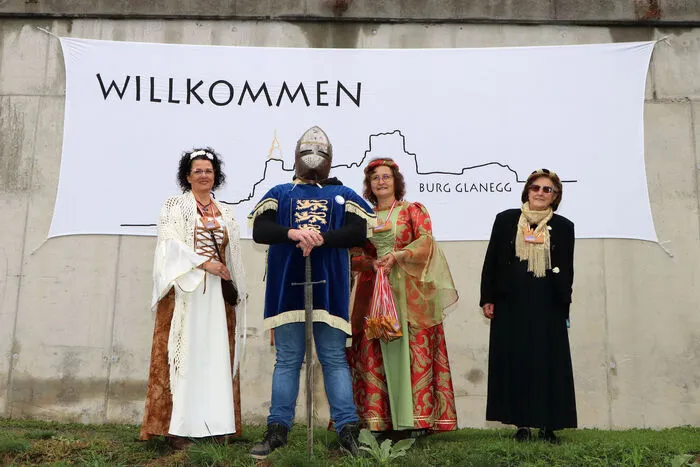 Am Foto von Links: Dunja Wasserer (Schriftführer), Florian Wasserer, Eveline Manessinger und Isolde Hohenberger.