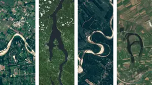 Mit dem Tool „Your Name In Landsat“ der NASA kann man seinen Namen aus Satellitenbildern schreiben
