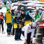 Reger Betrieb am Dienstag im Skigebiet Hinterstoder