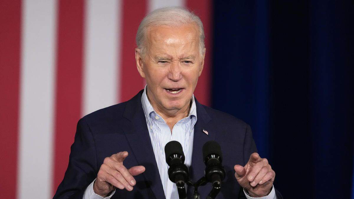 Joe Biden fordert einen Waffenstillstand 