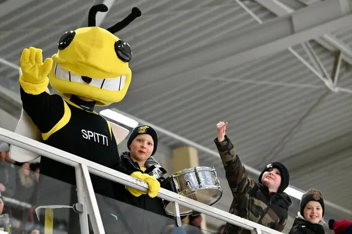 EC Spittal Hornets vs. ESC Steindorf, EC Spittal Hornets vs. ESC Steindorf am 09.02.2024 in Spittal an der Drau (Eissportzentrum Spittal), Austria, (Photo by Bernd Stefan)