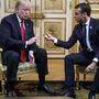 Trump zu Bescuh bei Macron