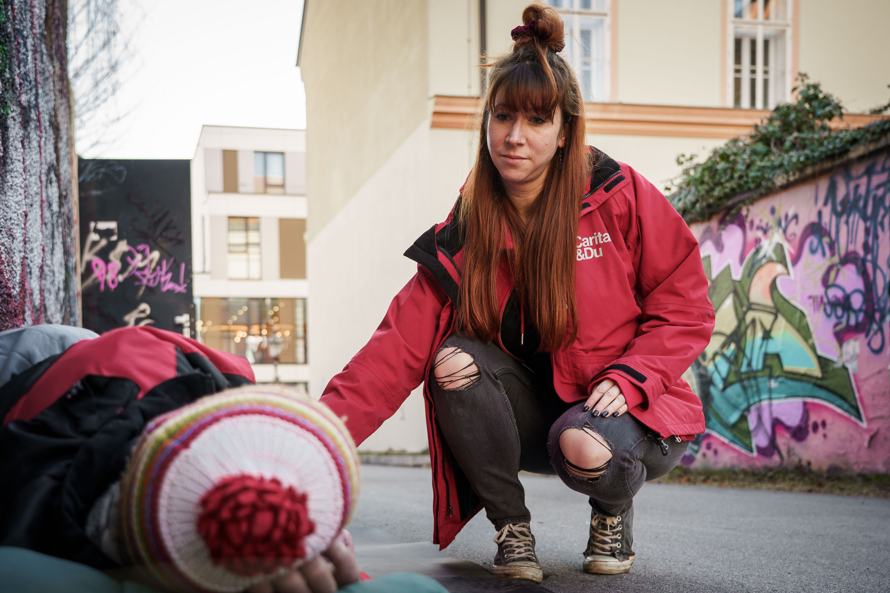 Hilfe für Obdachlose: Caritas-Notschlafstelle ist fast dauerhaft voll