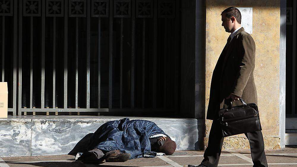 Die griechische Krise lässt die Bevölkerung leiden. Experten fürchten eine „Explosion der Armut“ 