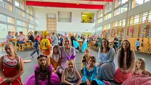 Bestens besucht war dieses Jahr der Kinderfasching in Tieschen