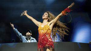 Für Shakira - hier beim Coachella-Festival im April - geht es wieder deutlich bergauf