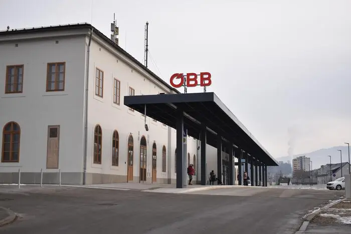 Der Bahnhof Mürzzuschlag ist im Nahverkehr betroffen