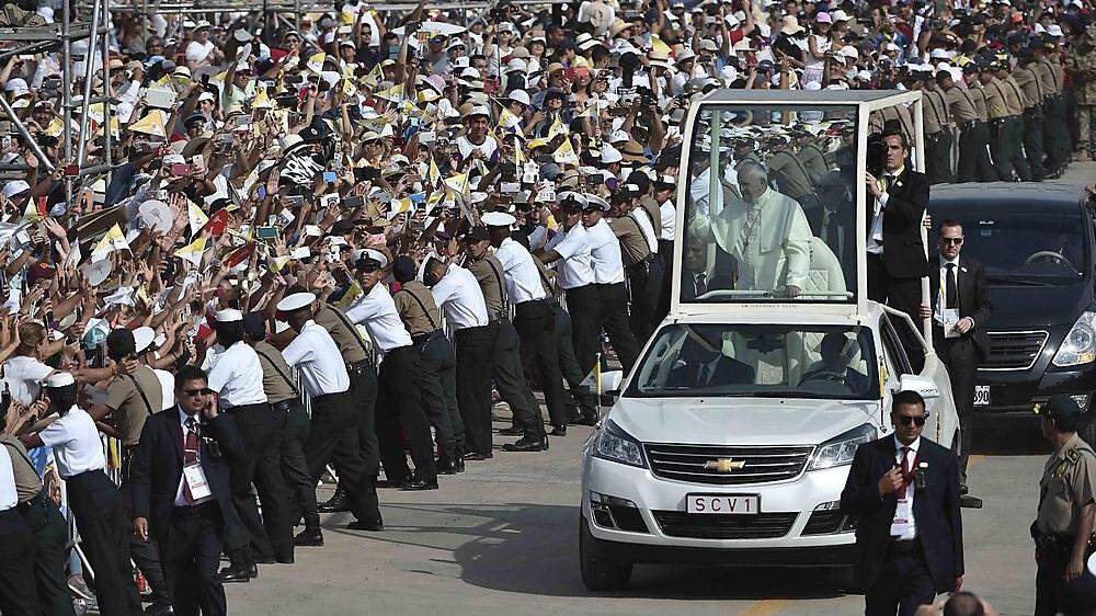 Papst in Peru