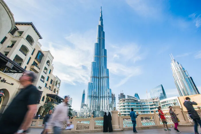 Eindrucksvolle Aufnahme aus Dubai