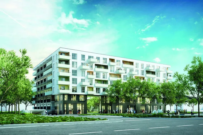 Insgesamt entstehen auf dem ganzen Areal bis zum Jahr 2030 rund 6000 Wohnungen. Bäume und Grünflächen sollen das Viertel prägen.