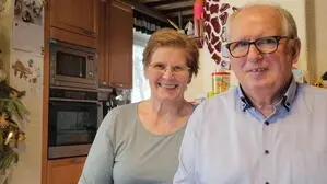 Hirschegg-Packs Ex-Bürgermeister Johann Schmid mit seiner Frau Cäcilia