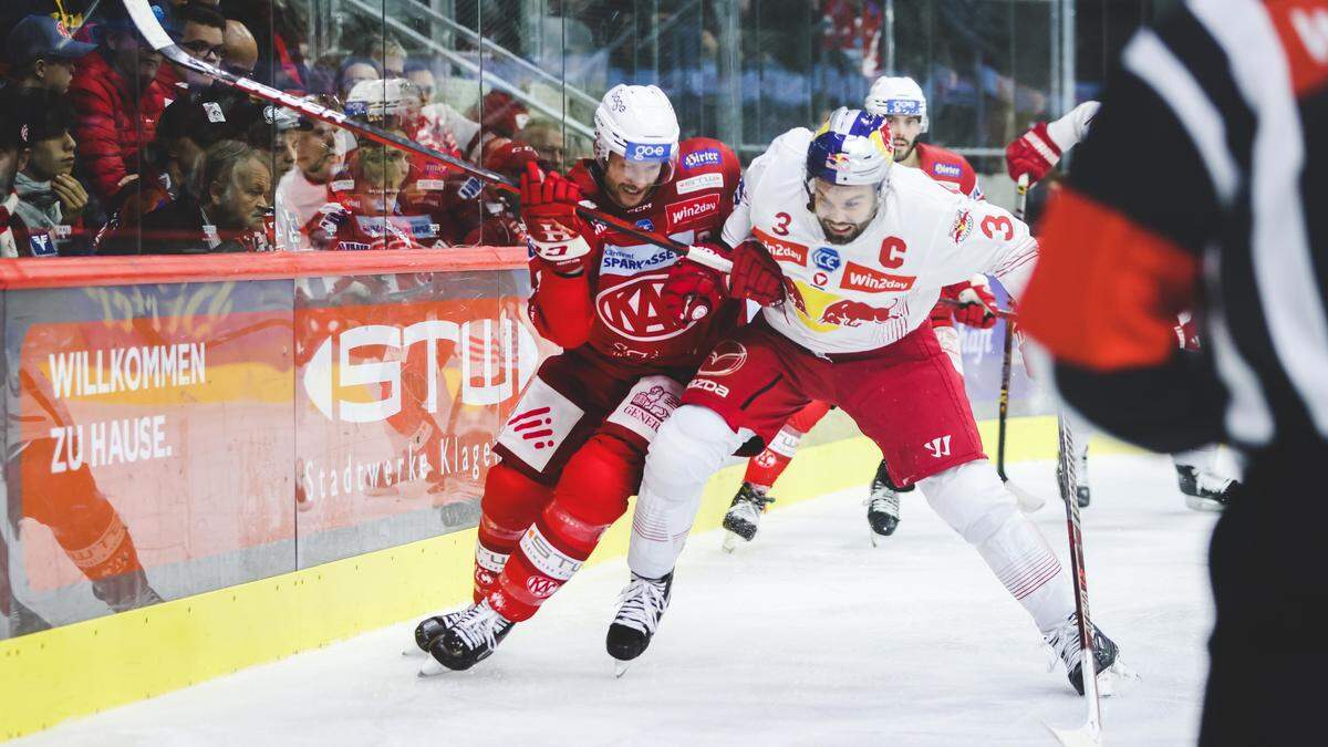 Der KAC lieferte sich mit Salzburg ein packendes Duell