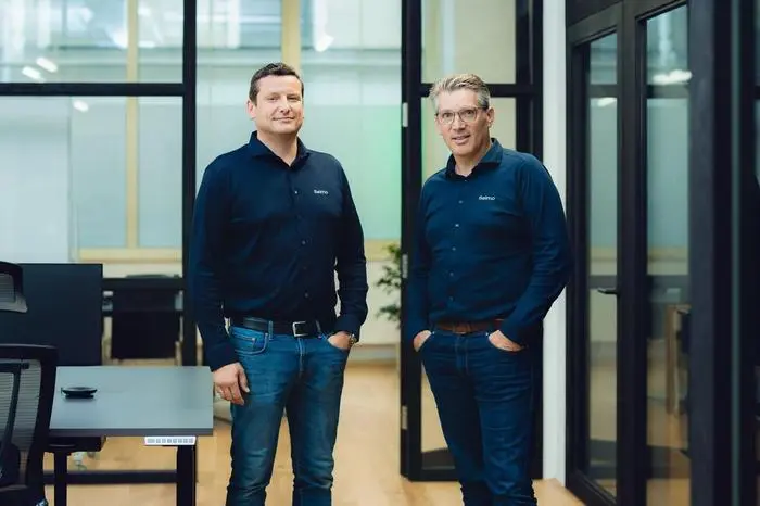 Gründer und Geschäftsführer Markus Gruber (rechts) und Chefentwickler Christoph Wider von Selmo