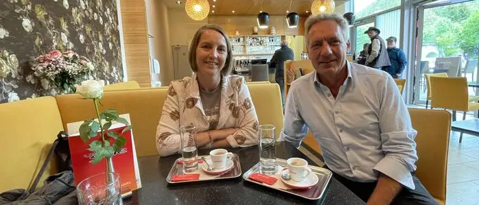 Birgit Kratzer übernimmt das Café Sole von ihrem ehemaligen Chef Gerhard Oberer