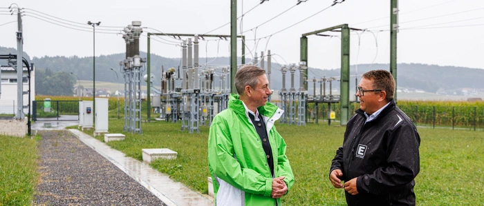  Werner Ressi und Martin Graf: Heuer fließen 600 Millionen Euro in die Energieerzeugung, das Netz und in Speicher