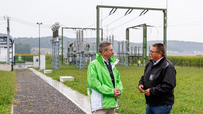 Werner Ressi und Martin Graf: Heuer fließen 600 Millionen Euro in die Energieerzeugung, das Netz und in Speicher