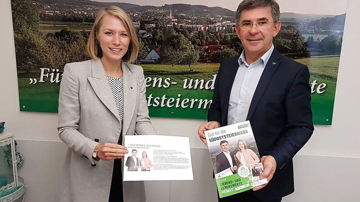 Julia Majcan und Franz Fartek 