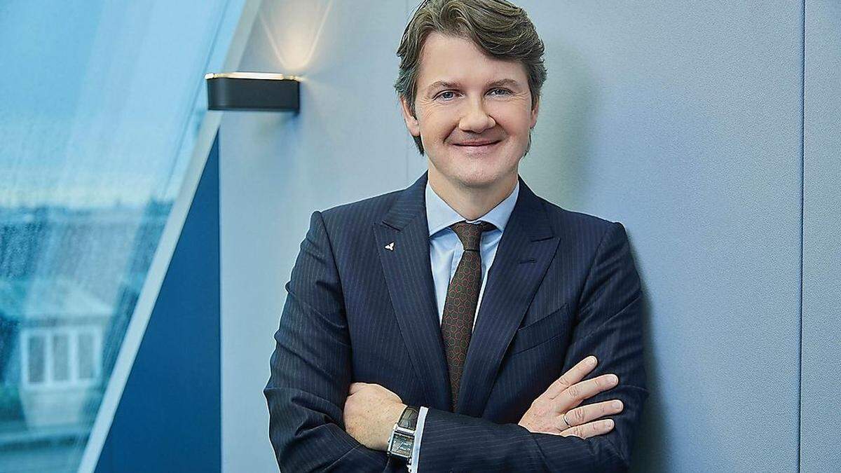 Volksbanken-Generaldirektor Gerald Fleischmann