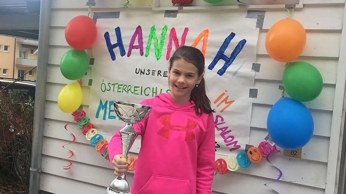 Die elfjährige Liezenerin stand mit zwei Jahren schon auf Skiern