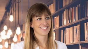 Stolze Preisträgerin Erica Lamprecht