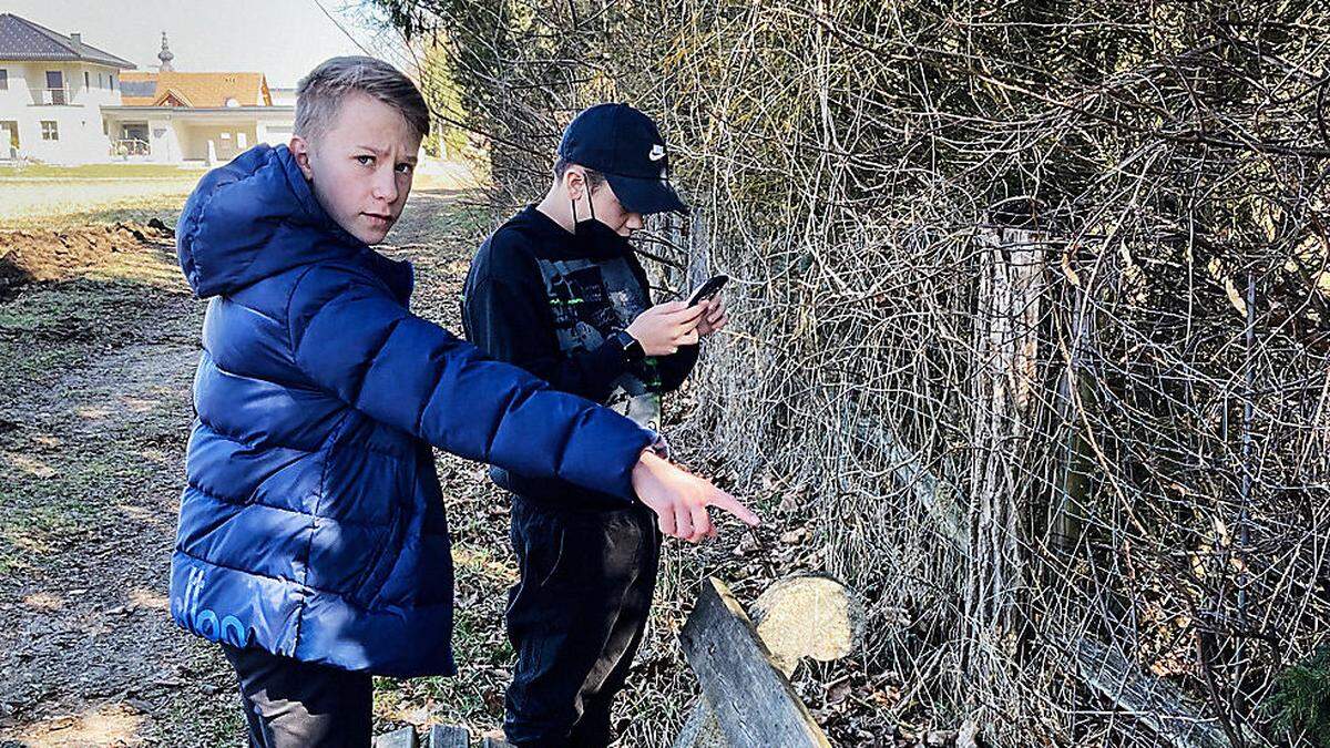 Schüler orten den Müll mittels App