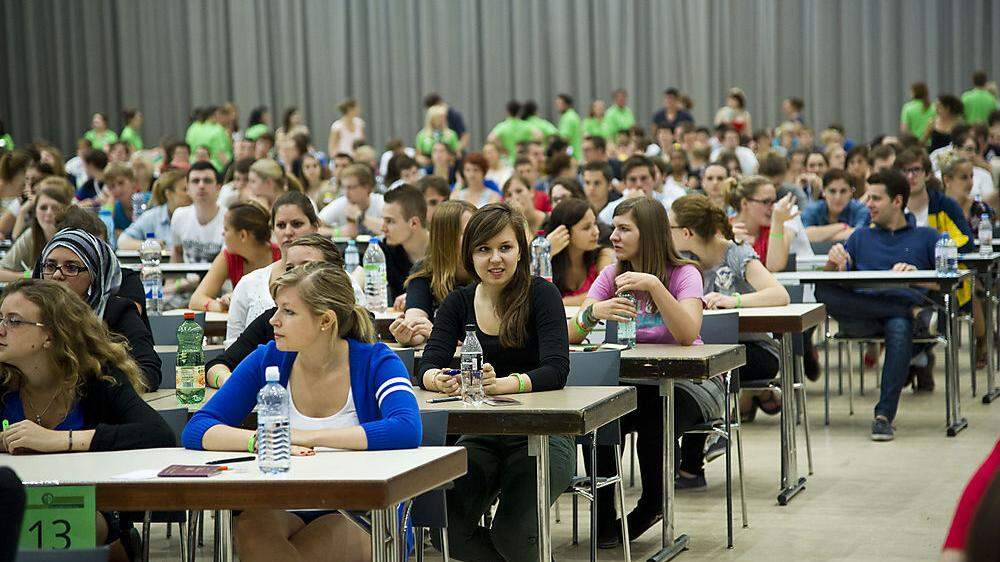 An den Universitäten finden diese Woche Aufnahmeprüfungen statt (Archivfoto)