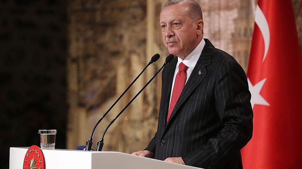 Der türkischen Staatschef Recep Tayyip Erdogan