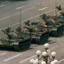 Der &quot;Tank Man&quot; von Charlie Cole am 5. Juli 1989