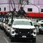 Polizei-Großaufgebot unter anderem in Mexico City