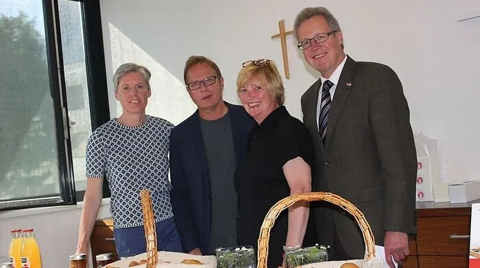 Wolffhardt, Mattersberger, Fachvorständin Anna-Elisabeth Müller und Wirtschaftskammerobmann Michael Aichner