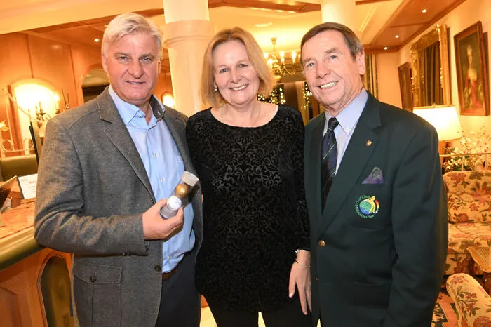 Christian Brugger, Bernadette Thompson und Hans Fian.