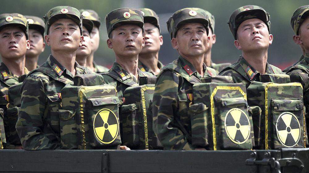 Die Zahl der Atomwaffen im Besitz von Nordkorea schätzen die Friedensforscher auf 20 bis 30 
