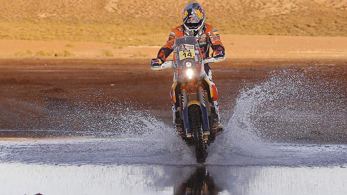 Matthias Walkner hat sich auf die Höhenlage bei der Rylle Dakar eingestellt