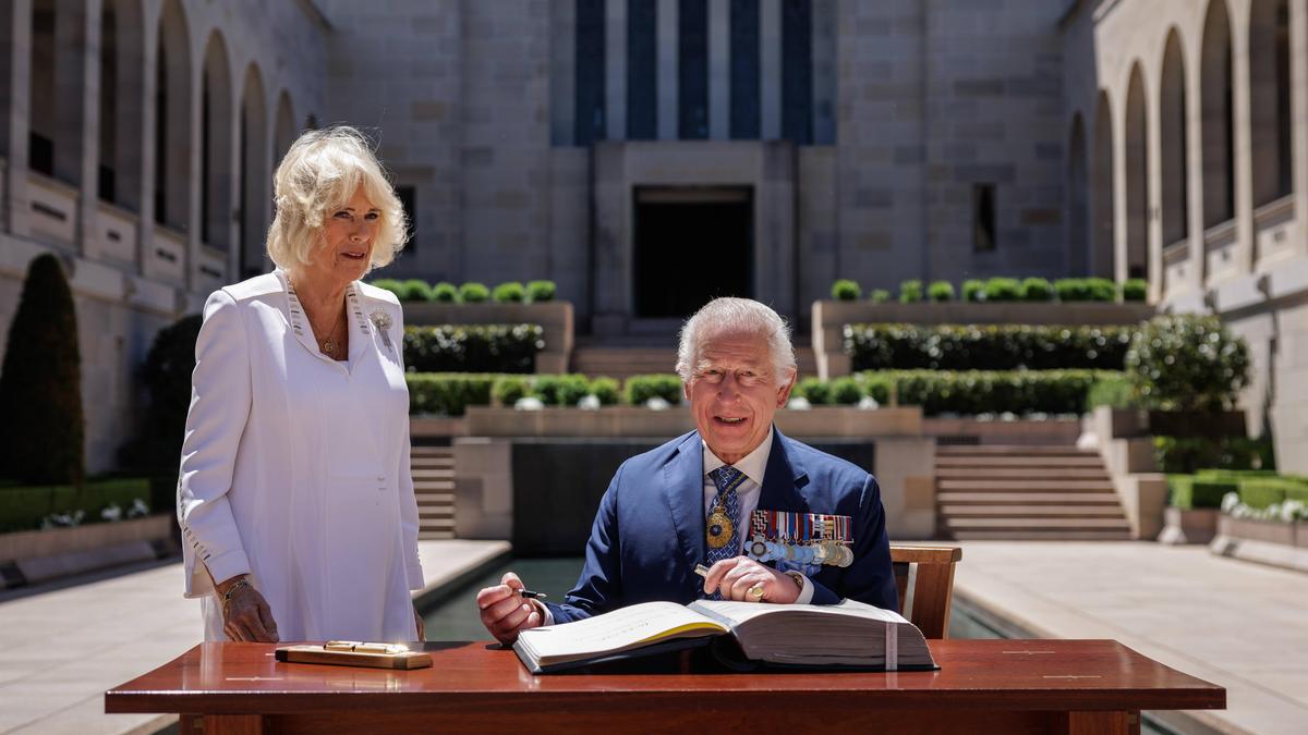 König Charles III. und Camilla sind auf Staats-Besuch in Australien