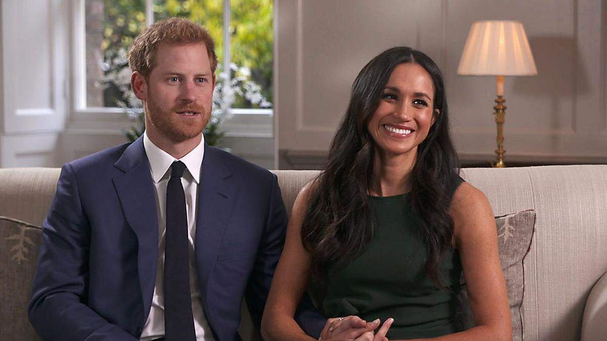 Prinz Harry und Meghan Markle beim BBC-Interview