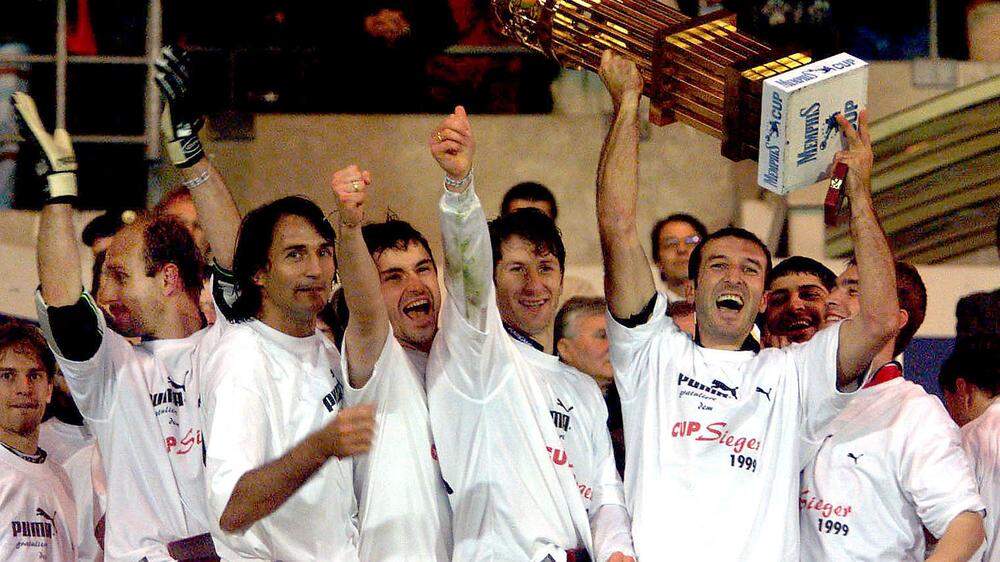 Sturms Cupsieger-Team aus den 1990er-Jahren